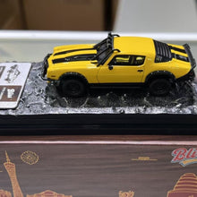 Load image into Gallery viewer, Bliss 1:64 APA 1978 Yellow Camaro Rally Sports Model Diecast Metal Car New Collection