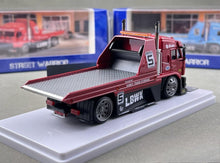 Load image into Gallery viewer, SW 1:64 Red Kamaz Flatbed Tow Trailer Truck #5 Model Diecast Metal Car New Collection