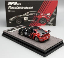 Load image into Gallery viewer, Raceluxe 1:64 APA Red 718 GT4 #72 Racing Sports Model Diecast Metal Car New Collection