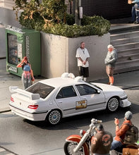 Load image into Gallery viewer, MK 1:64 APA White 406 Taxi Sports Model Diecast Metal Car Box New Collection