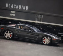 Load image into Gallery viewer, Bliss 1:64 APA Gray C6 Hard Top Muscle Sports Model Diecast Metal Car New Collection