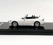 Load image into Gallery viewer, HJ64 1:64 JDM White S2000 AP1 Sports Model Diecast Metal Car Box New Collection