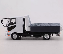 Load image into Gallery viewer, GCD 1:64 2013 White Fuso Fighter FK61F Dump Truck Model Diecast Metal Car New Collection