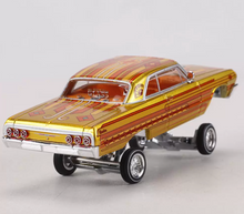 Load image into Gallery viewer, 97m 1:64 APA Gold Blossom Impala Low Rider Sports Model Diecast Metal Car New Collection