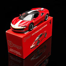 Load image into Gallery viewer, Bburago 1:64 Red SF90 Stradale Assetto Fiorano Open Model Diecast Metal Car