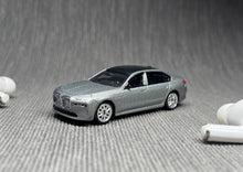Load image into Gallery viewer, CCA 1:64 Silver I7 EV Luxury Sedan Sports Model Diecast Metal Car New Collection