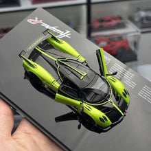 Load image into Gallery viewer, LCD 1:43 Green Huayra R Sports Open Model Diecast Metal Car Box New Collection