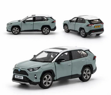 Load image into Gallery viewer, SG 1:64 Khaki RAV4 XA50 City SUV Sports Open Model Diecast Metal Car Box New Collection