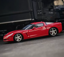 Load image into Gallery viewer, Bliss 1:64 APA Red C6 Hard Top Muscle Sports Model Diecast Metal Car New Collection