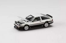 Load image into Gallery viewer, HJ64 1:64 JDM White TRUENO AE86 Sports Open Model Diecast Metal Car Box New Collection