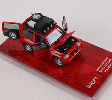 Load image into Gallery viewer, IHCM 1:64 Red Pajero EVO V55 ORV SUV Open Model Diecast Metal Car Box New Collection