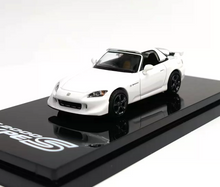 Load image into Gallery viewer, HJ64 1:64 JDM White S2000 Type S Sports Model Diecast Metal Car Box New Collection