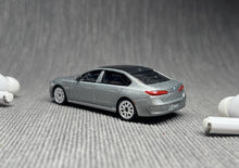 Load image into Gallery viewer, CCA 1:64 Silver I7 EV Luxury Sedan Sports Model Diecast Metal Car New Collection