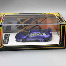 Load image into Gallery viewer, 404error 1:64 Purple Murcielago LP670 Widebody Sports Model Diecast Resin Car