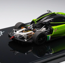 Load image into Gallery viewer, LCD 1:43 Green Huayra R Sports Open Model Diecast Metal Car Box New Collection