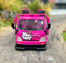 Load image into Gallery viewer, CC 1:64 Pink Hino H300 Custom Tow Flatbed Truck Model Diecast Metal Car New Collection
