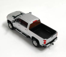 Load image into Gallery viewer, SC 1:64 Silver Silverado Pickup Truck Sports Model Diecast Metal Car Box New Collection