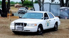 Load image into Gallery viewer, Rollin 1:64 White CHP Police CV Crown Victoria Model Diecast Metal Car Box New Collection