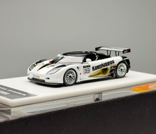 Load image into Gallery viewer, AM 1:64 White #33 CCGT Racing Sports Model Diecast Metal Car Box New Collection
