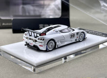 Load image into Gallery viewer, AM 1:64 White #99 CCGT Racing Sports Model Diecast Metal Car Box New Collection