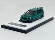 Load image into Gallery viewer, 404error 1:64 Green Lancer EVO 9 IX Wagon Sports Model Diecast Resin Car New Collection