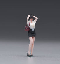 Load image into Gallery viewer, 1:64 Painted Figure Model Miniature Resin Diorama Office Lady Busineswoman Sexy