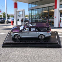 Load image into Gallery viewer, WTX 1:64 APA Purple Blue Navigator SUV Sports Model Diecast Metal Car Box New Collection