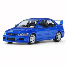 Load image into Gallery viewer, Masdi 1:64 Blue Lancer Evolution EVO 9 IX Sports Model Diecast Metal Car New Collection
