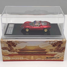 Load image into Gallery viewer, Carport 1:64 Red Romeo 33 Stradale Sports Model Diecast Metal Car Box New Collection
