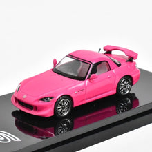Load image into Gallery viewer, HJ64 1:64 JDM Pink S2000 Type S AP2 Sports Model Diecast Metal Car Box New Collection