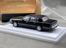 Load image into Gallery viewer, MK 1:64 1990 Signature Black Town Classic Sedan Model Diecast Metal Car New Collection