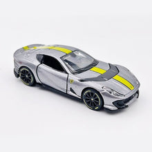 Load image into Gallery viewer, Bburago 1:64 Gray 812 Competizione Sports Open Model Diecast Metal Car Box New Collection