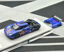 Load image into Gallery viewer, AM 1:64 Blue #1 CCGT Racing Sports Model Diecast Metal Car Box New Collection