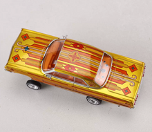 Load image into Gallery viewer, 97m 1:64 APA Gold Blossom Impala Low Rider Sports Model Diecast Metal Car New Collection