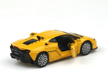 Load image into Gallery viewer, Bburago 1:64 Yellow Temerario Sports Open Model Diecast Metal Car Box New Collection