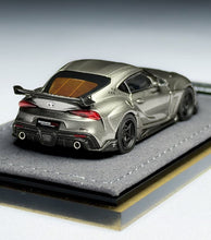 Load image into Gallery viewer, Topart 1:64 APA Silver Gray Supra A90 Sports Open Model Diecast Metal Car New Collection