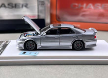 Load image into Gallery viewer, Model1 1:64 JDM Silver Chaser MK6 JZX100 Sports Model Diecast Metal Car New Collection