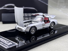 Load image into Gallery viewer, YS 1:64 Silver 300SLR Red Interior Sports Open Model Diecast Metal Car New Collection