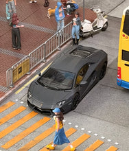 Load image into Gallery viewer, GOC 1:64 APA Black Aventador Lp700-4 Sports Model Diecast Metal Car Box New Collection