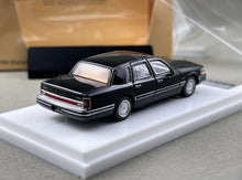 Load image into Gallery viewer, MK 1:64 1990 Signature Black Town Classic Sedan Model Diecast Metal Car New Collection
