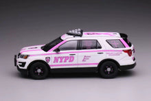 Load image into Gallery viewer, 596 1:64 Pink Explorer Police Cancer Awareness Model Diecast Metal Car Set New Collection