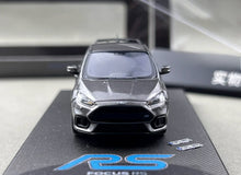 Load image into Gallery viewer, TC 1:64 Dark Gray Focus RS Hatchback Sports Model Diecast Metal Car Box New Collection