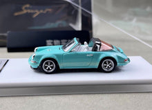 Load image into Gallery viewer, Zincit 1:64 APA Blue 964 Singer Targa Sports Model Diecast Metal Car Box New Collection