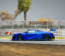 Load image into Gallery viewer, CM 1:64 Aurora Blue 720S GT3X Racing Sports Model Diecast Metal Car New Collection