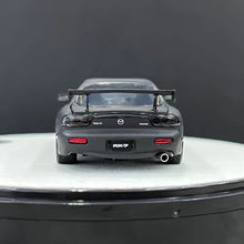 Load image into Gallery viewer, PGM 1:64 Black RX7 FD3s Round Sports Open Model Diecast Metal Car New Collection