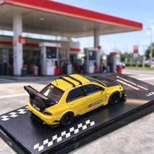 Load image into Gallery viewer, IHCM 1:64 Yellow Carbon Lancer EVO IX 9 GSR Sport Model Diecast Metal Car New Collection