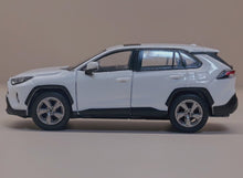 Load image into Gallery viewer, SG 1:64 White RAV4 XA50 City SUV Sports Open Model Diecast Metal Car Box New Collection