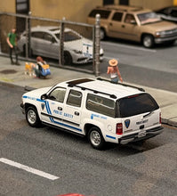 Load image into Gallery viewer, MK 1:64 White CUNY Suburban Public Safety SUV Model Diecast Metal Car Box New Collection