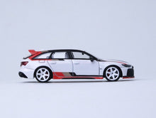 Load image into Gallery viewer, ATS 1:64 White RS6 Advant GT Wagon Touring Sports Model Diecast Metal Car New Collection