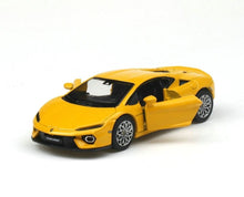 Load image into Gallery viewer, Bburago 1:64 Yellow Temerario Sports Open Model Diecast Metal Car Box New Collection